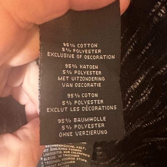 Harley Davidson Long Sleeve Waffle Knit Tee Plain Front with Picture on Back - Picture 5 of 5